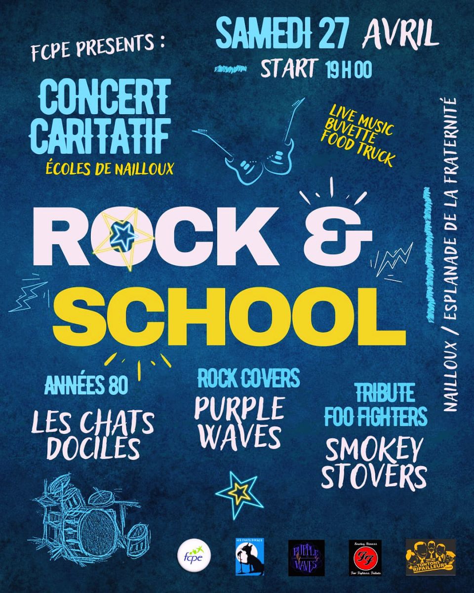 ROCK&SCHOOL À NAILLOUX - Crédit: Rock et school