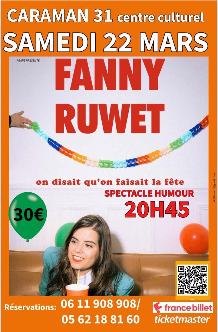 FANNY RUWET - ON DISAIT QU'ON FAISAIT LA FÊTE
