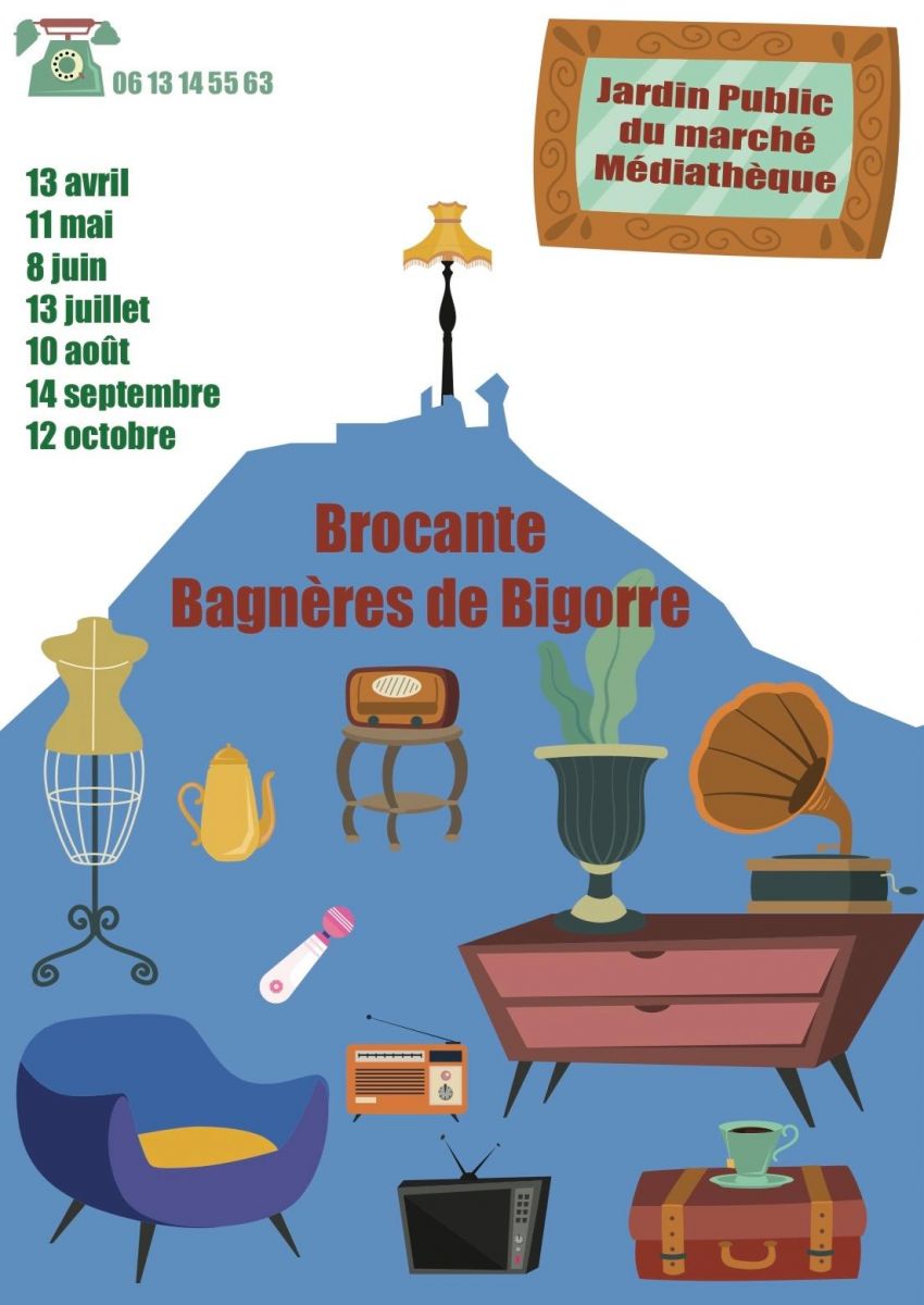 Brocante de la médiathèque