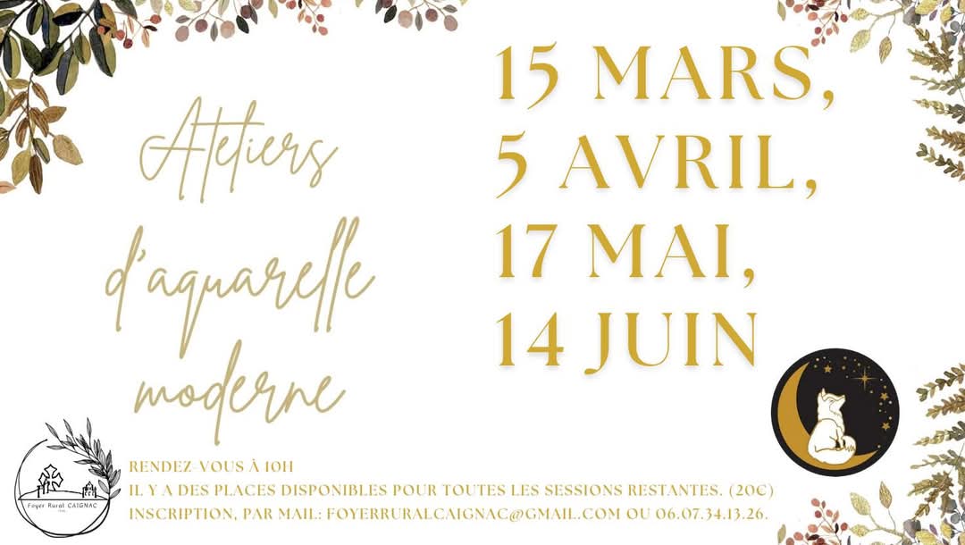 ATELIER D'AQUARELLE MODERNE