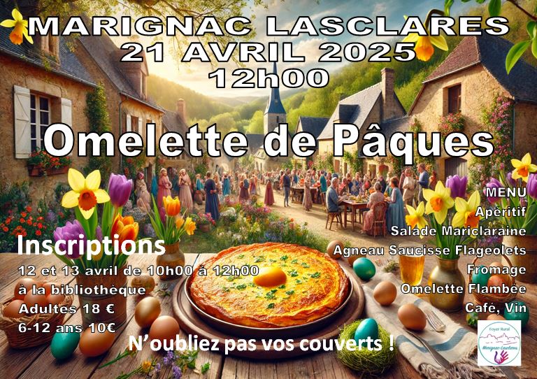 OMELETTE DE PÂQUES