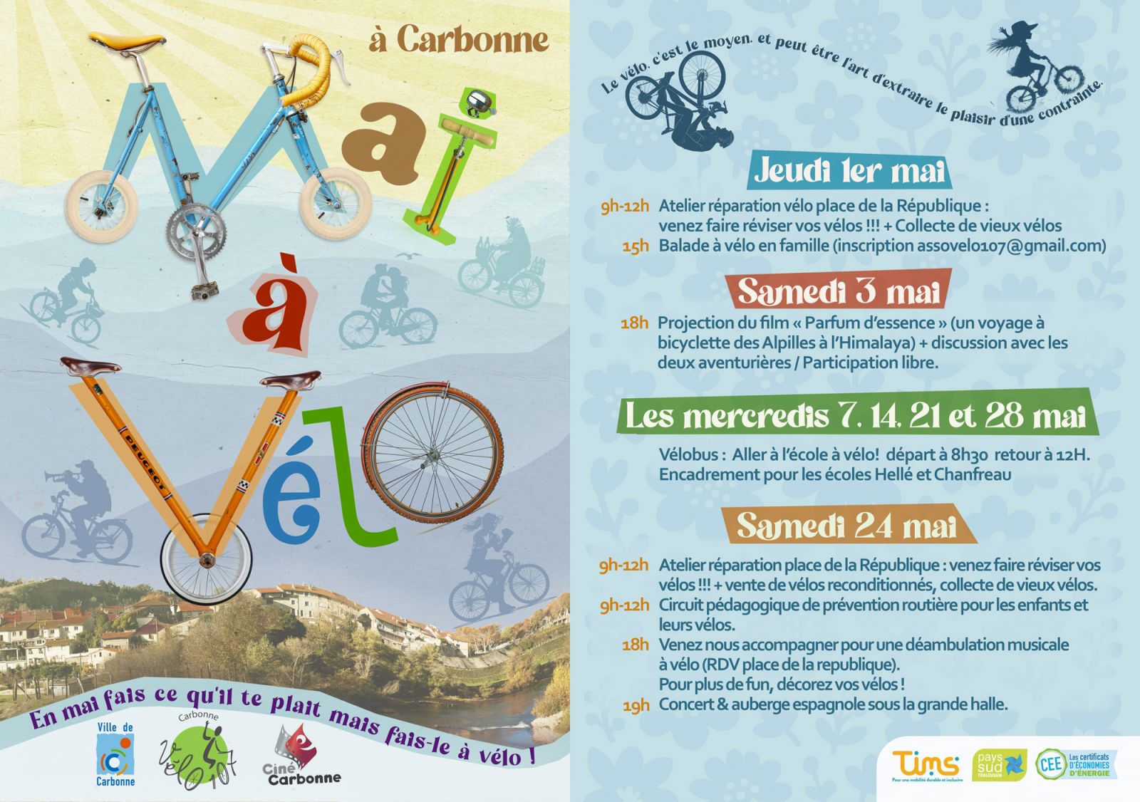 FESTIVITÉS MAI À VÉLO