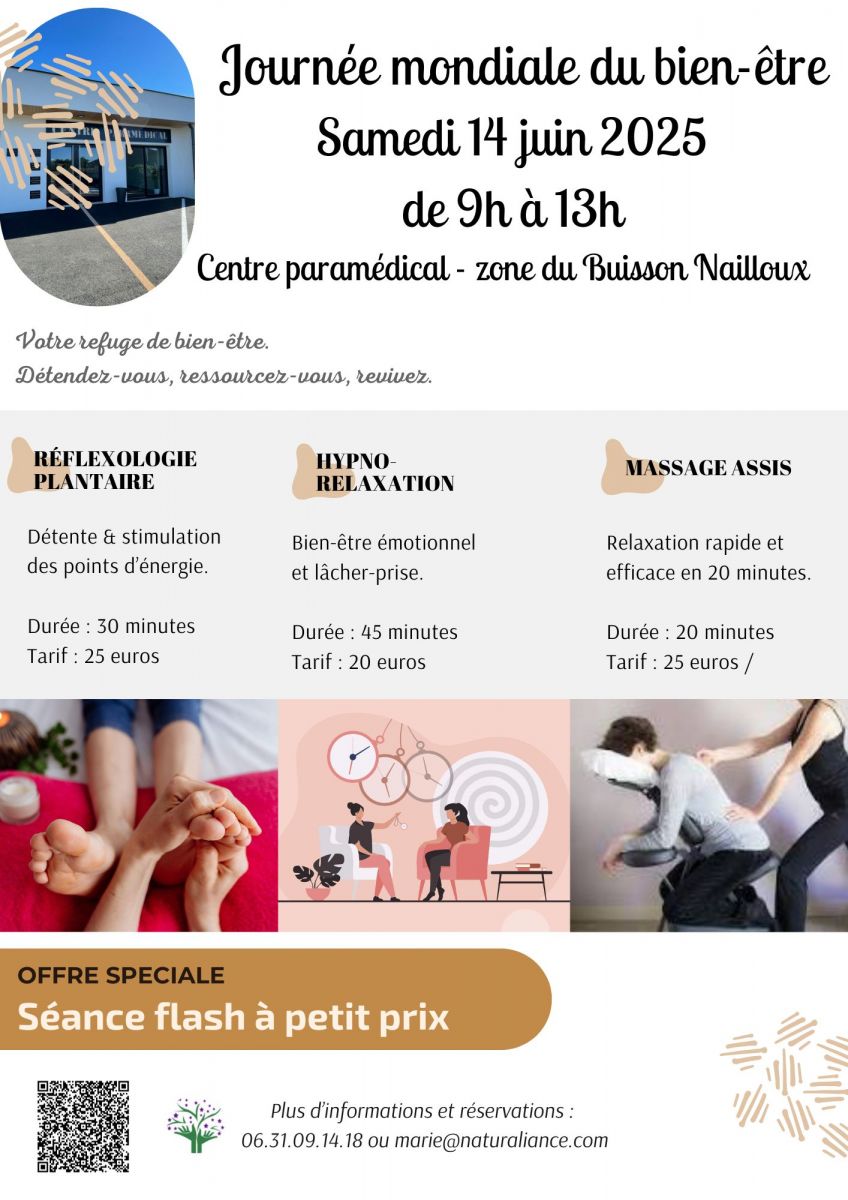 JOURNÉE MONDIALE DU BIEN-ÊTRE