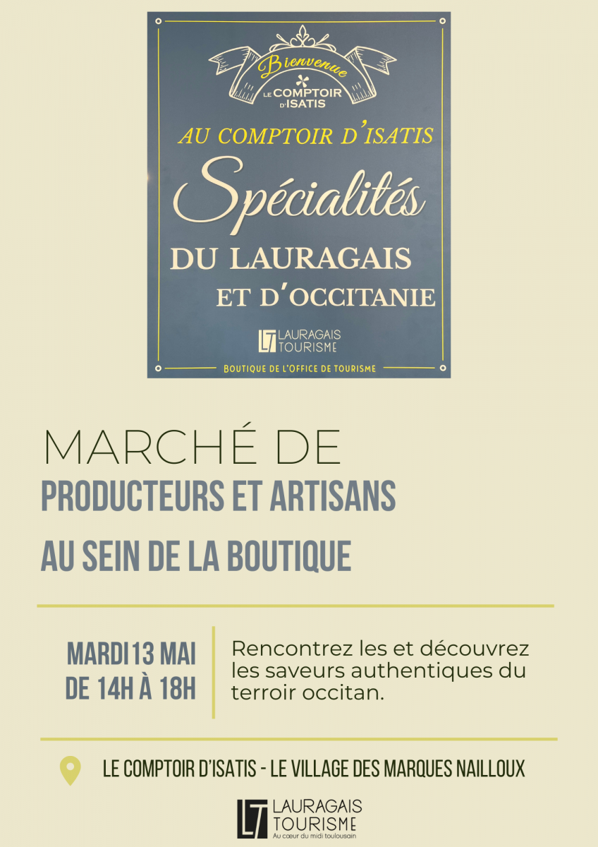 MARCHÉ DE PRODUCTEURS ET ARTISANS