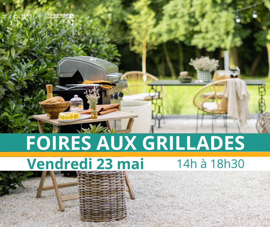 FOIRE AUX GRILLADES 23 MAI 2025