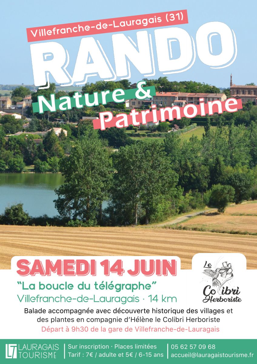 RANDO NATURE & PATRIMOINE "TOUR DU TÉLÉGRAPHE"