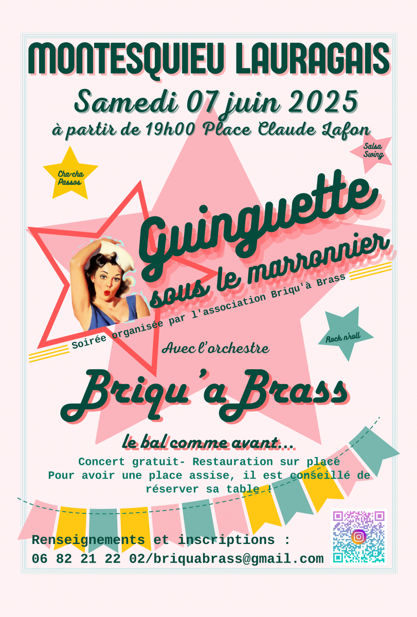 GUINGUETTE SOUS LE MARRONNIER