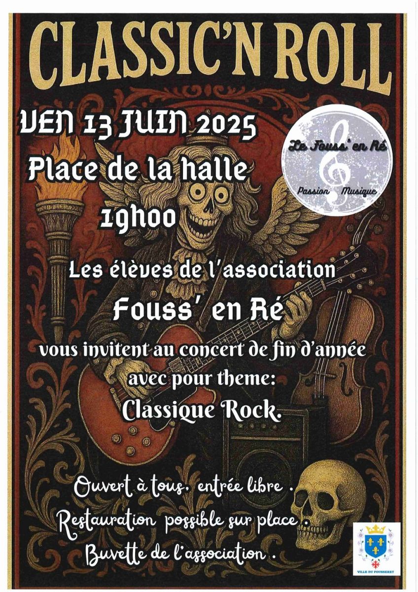 LE FOUSS' EN RÉ : CONCERT DE FIN D'ANNÉE