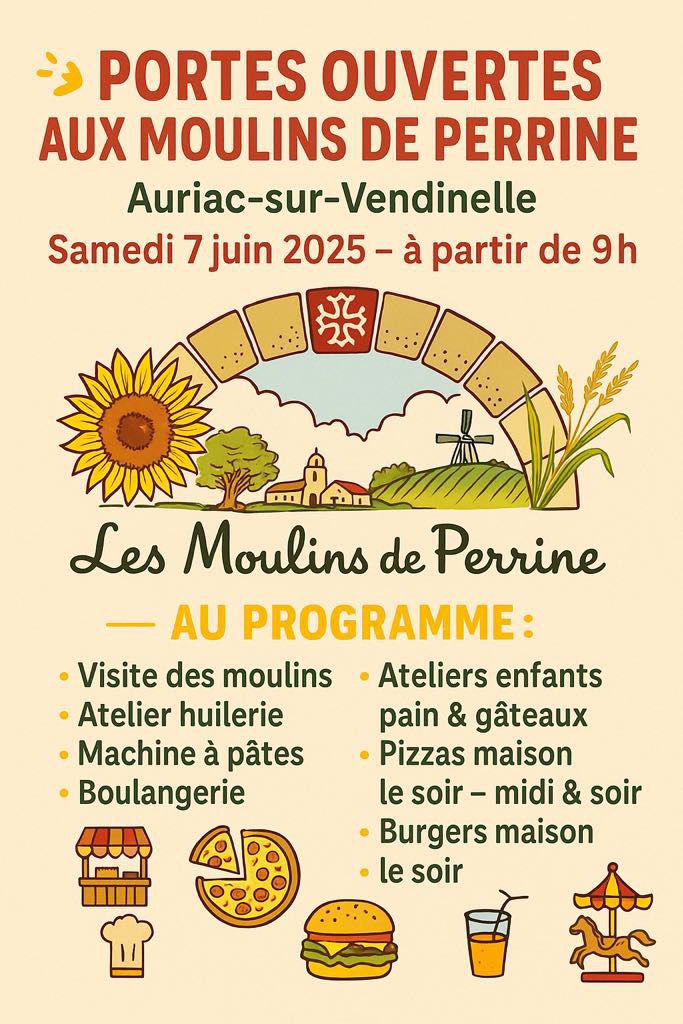 PORTES OUVERTES AU MOULIN DE PERRINE