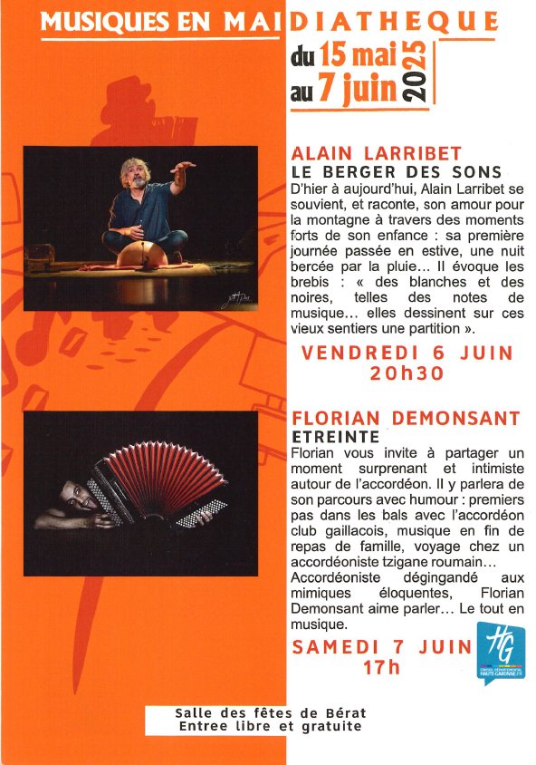 CONCERT D'ALAIN LARRIBET
