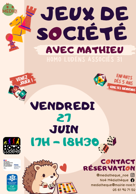 JEUX DE SOCIÉTÉ