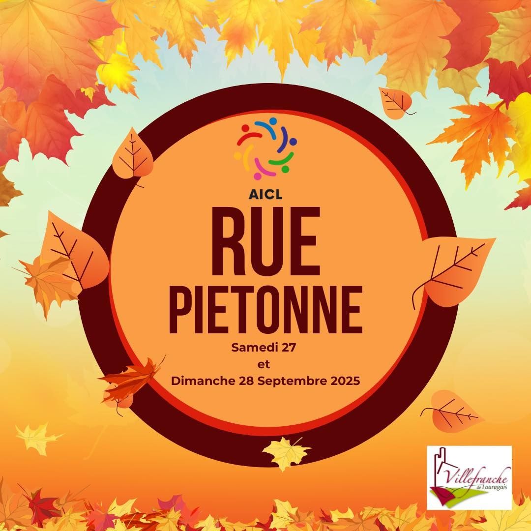 RUE PIÉTONNE