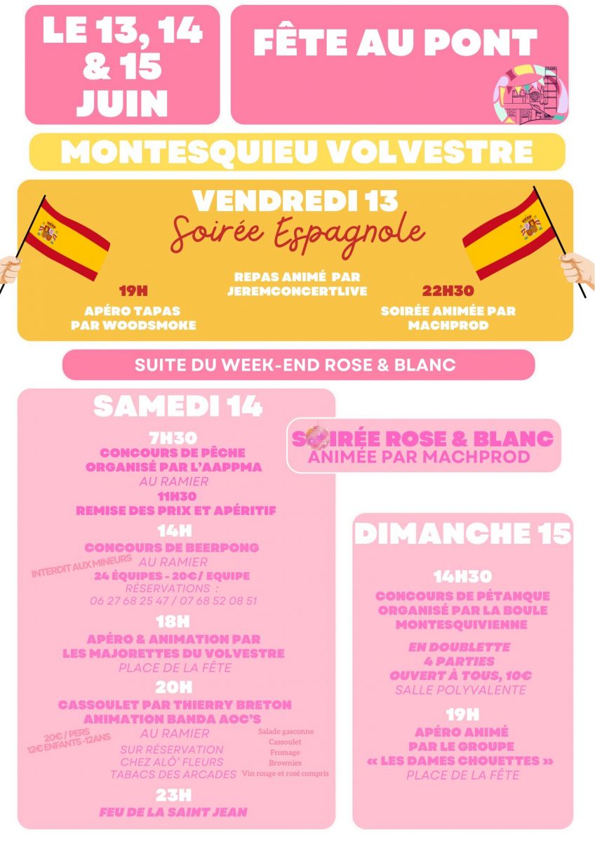 FÊTE AU PONT