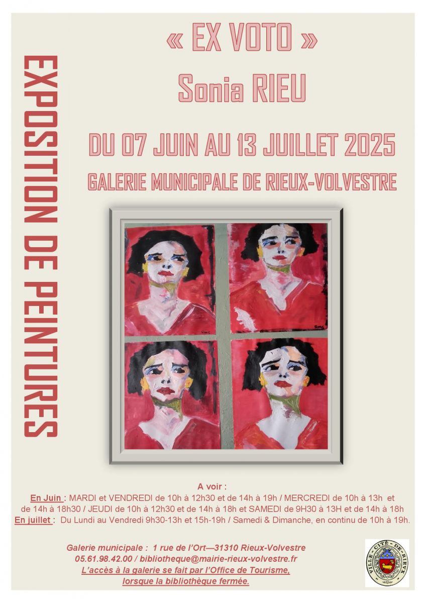 EXPOSITION DE PEINTURE EX VOTO