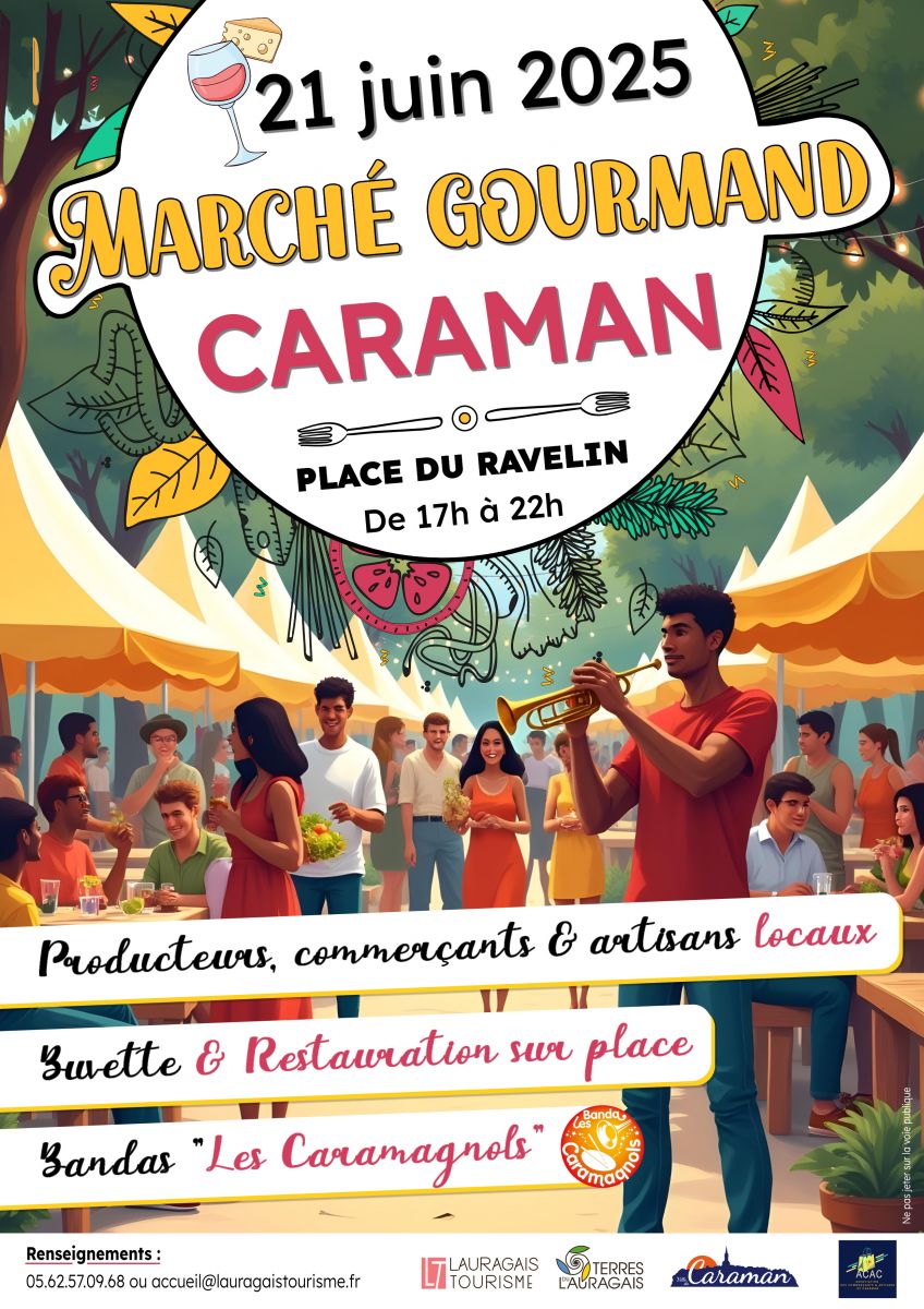 MARCHE GOURMAND A CARAMAN