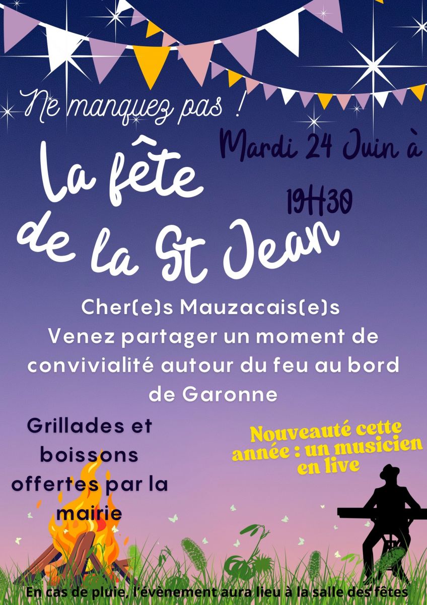 FÊTE DE LA ST JEAN