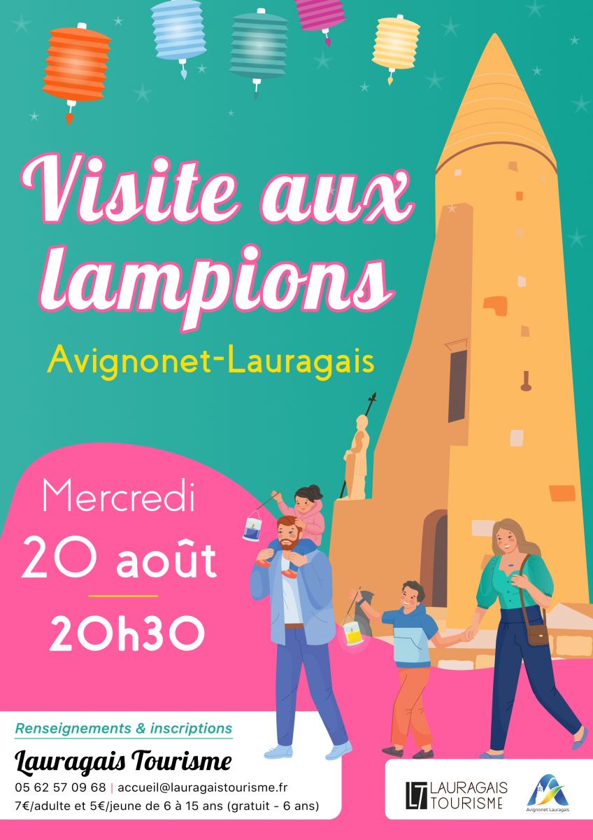 BALADE AUX LAMPIONS À AVIGNONET-LAURAGAIS !