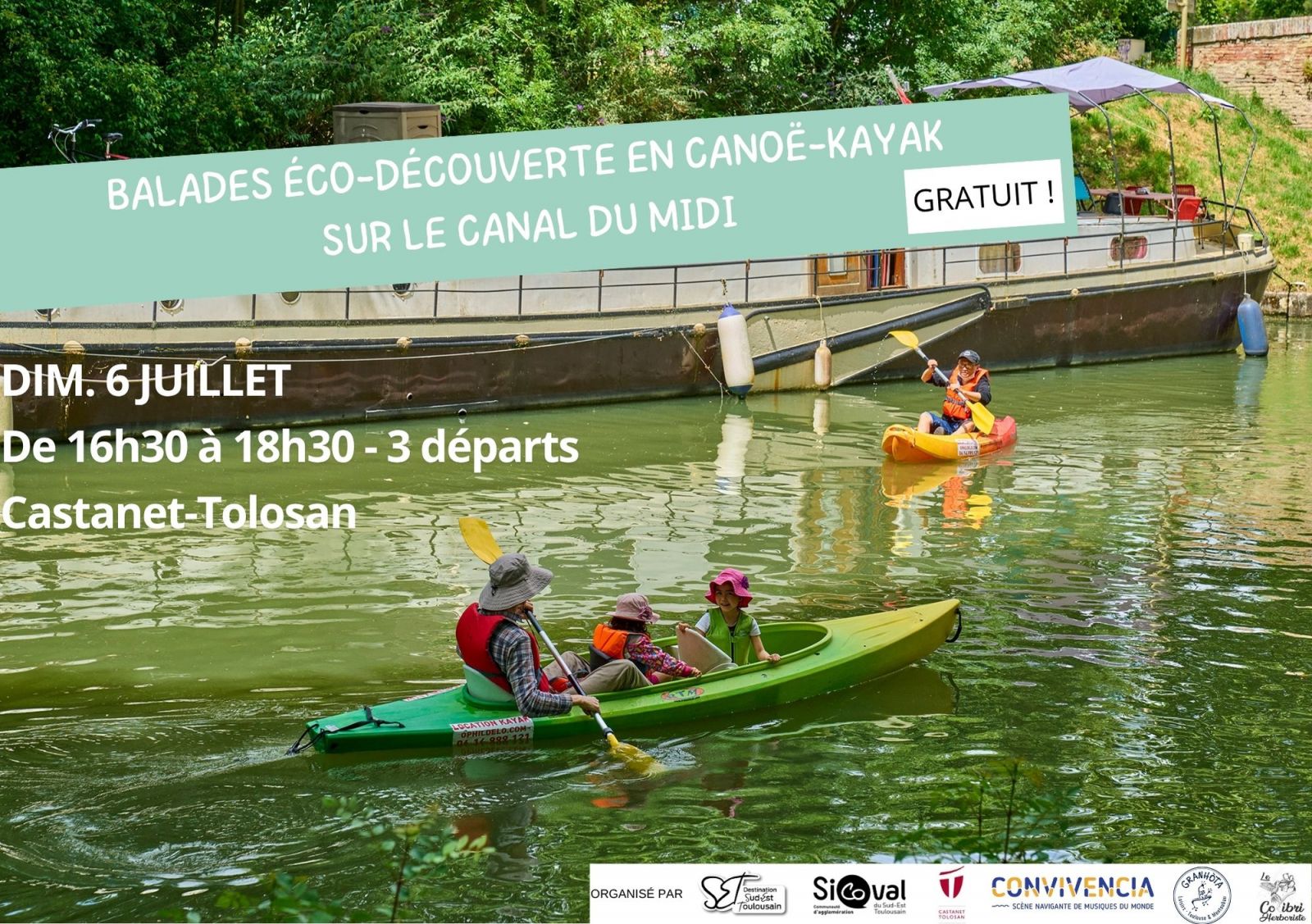 BALADES ECO-DECOUVERTE EN CANOE-KAYAK SUR LE C ...