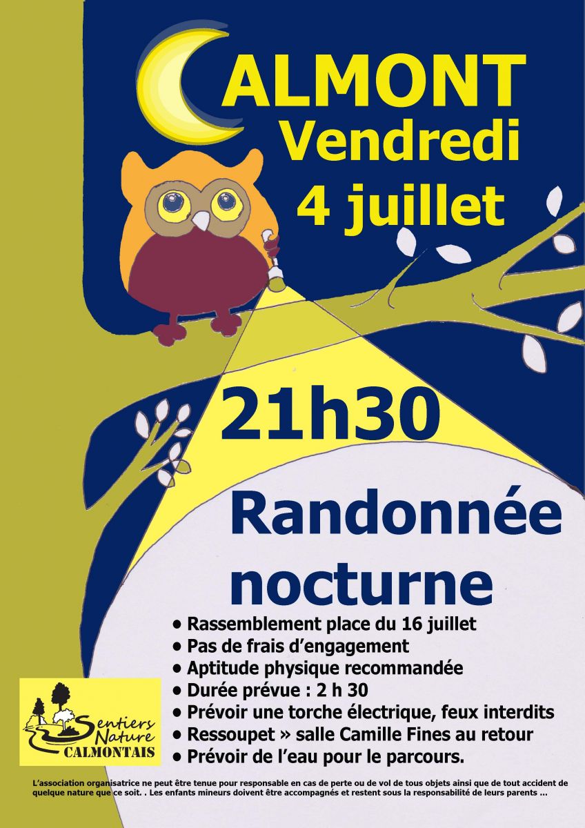 RANDONNÉE NOCTURNE