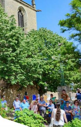 VISITE - ATELIER - LES 5 SENS AUTOUR DES JARDINS