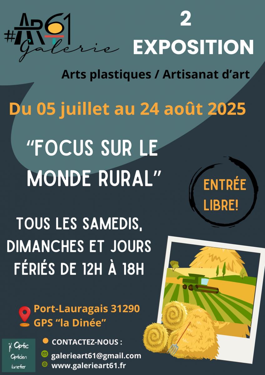 EXPOSITION : FOCUS SUR LE MONDE RURAL