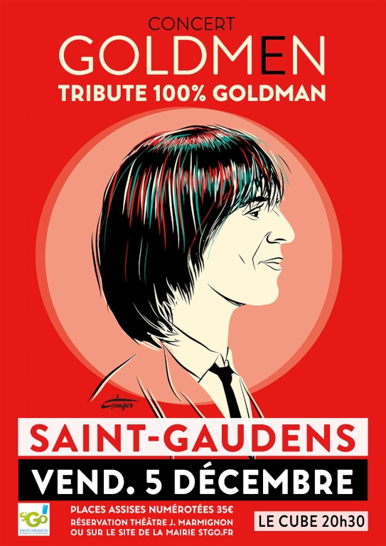 CONCERT : GOLDMEN TRIBUTE 100% GOLDMAN