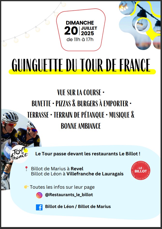 GUINGUETTE DU TOUR DE FRANCE