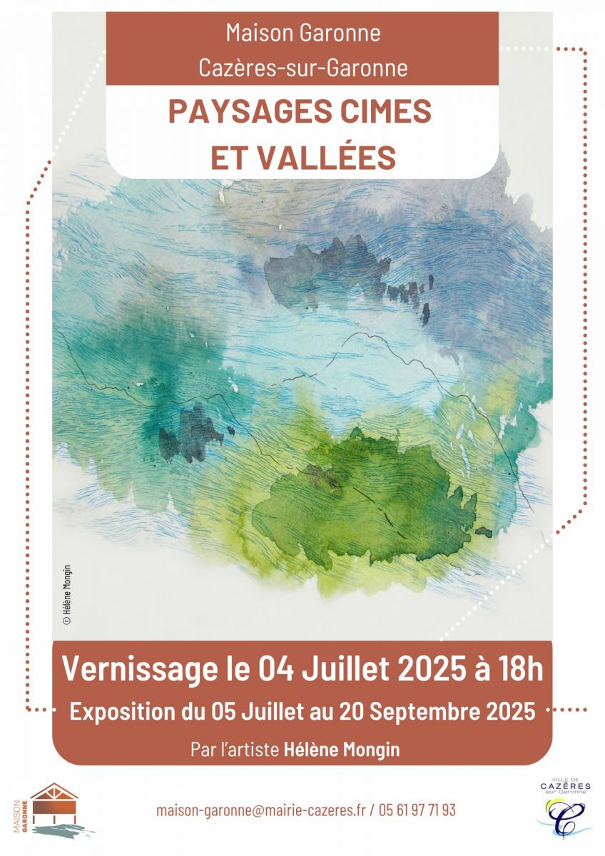 EXPOSITION PAYSAGES CIMES ET VALLÉES