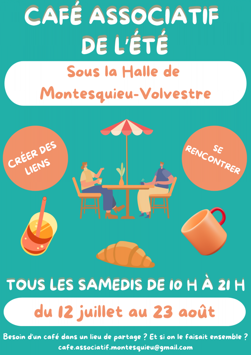 CAFÉ ASSOCIATIF DE L'ÉTÉ