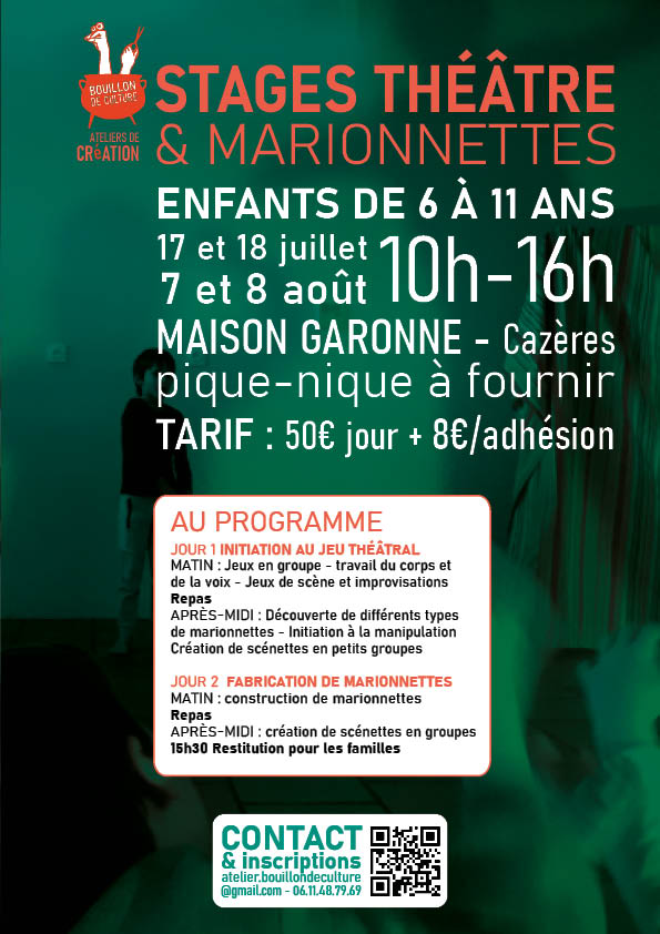 STAGES THÉÂTRE & MARIONNETTES