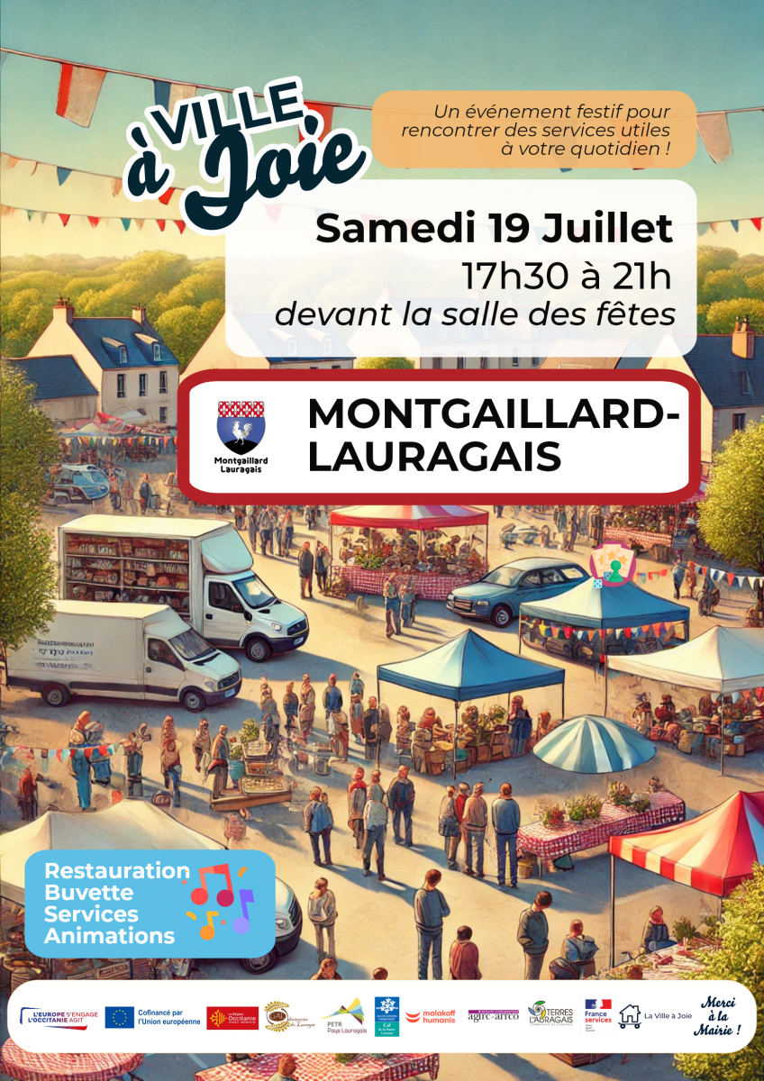 VILLE A JOIE À MONTGAILLARD-LAURAGAIS