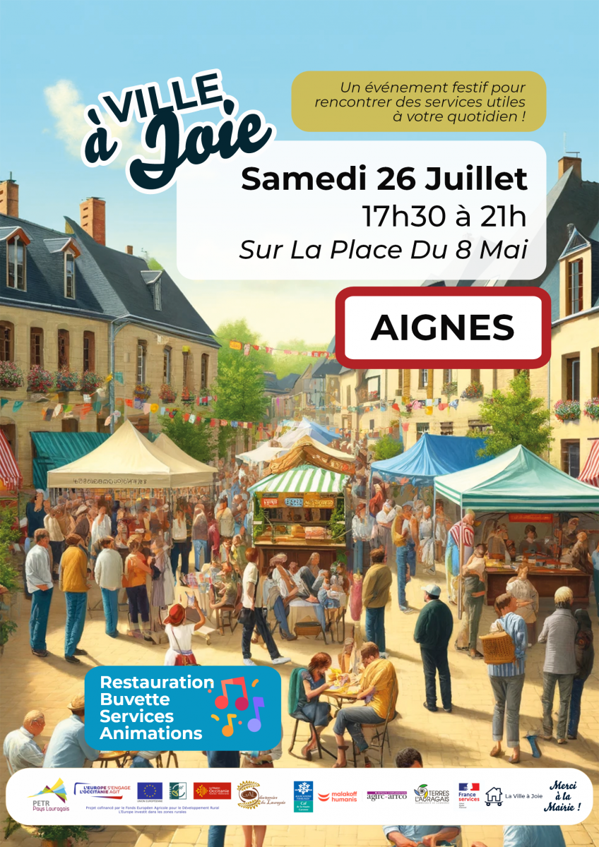 VILLE A JOIE À AIGNES