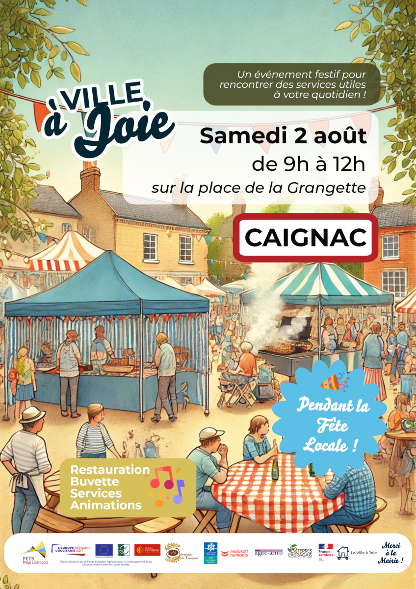 VILLE A JOIE À CAIGNAC