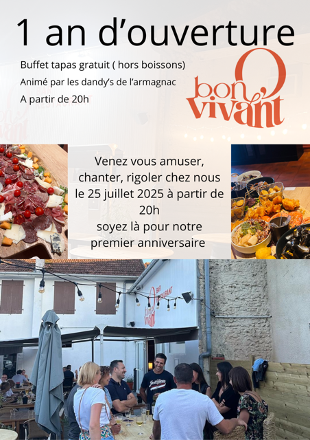 O’ Bon Vivant célèbre son 1er anniversaire à M ...