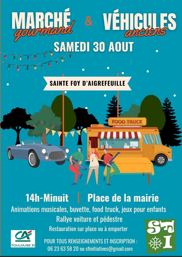 MARCHÉ GOURMAND & VÉHICULES ANCIENS