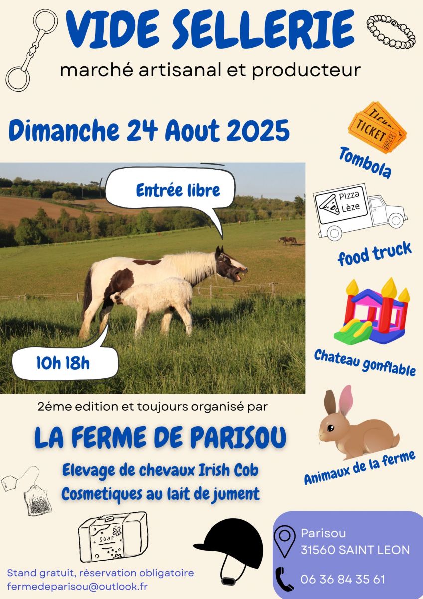 VIDE SELLERIE À LA FERME DE PARISOU