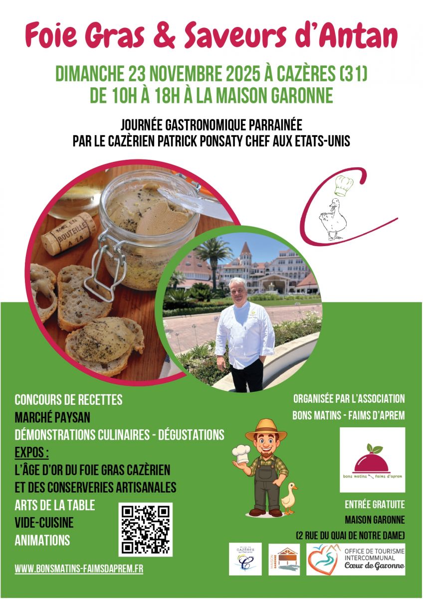 FOIE GRAS ET SAVEURS D'ANTAN