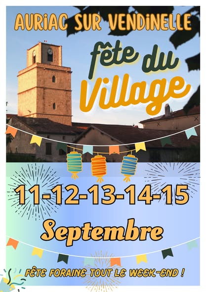 FÊTE DU VILLAGE