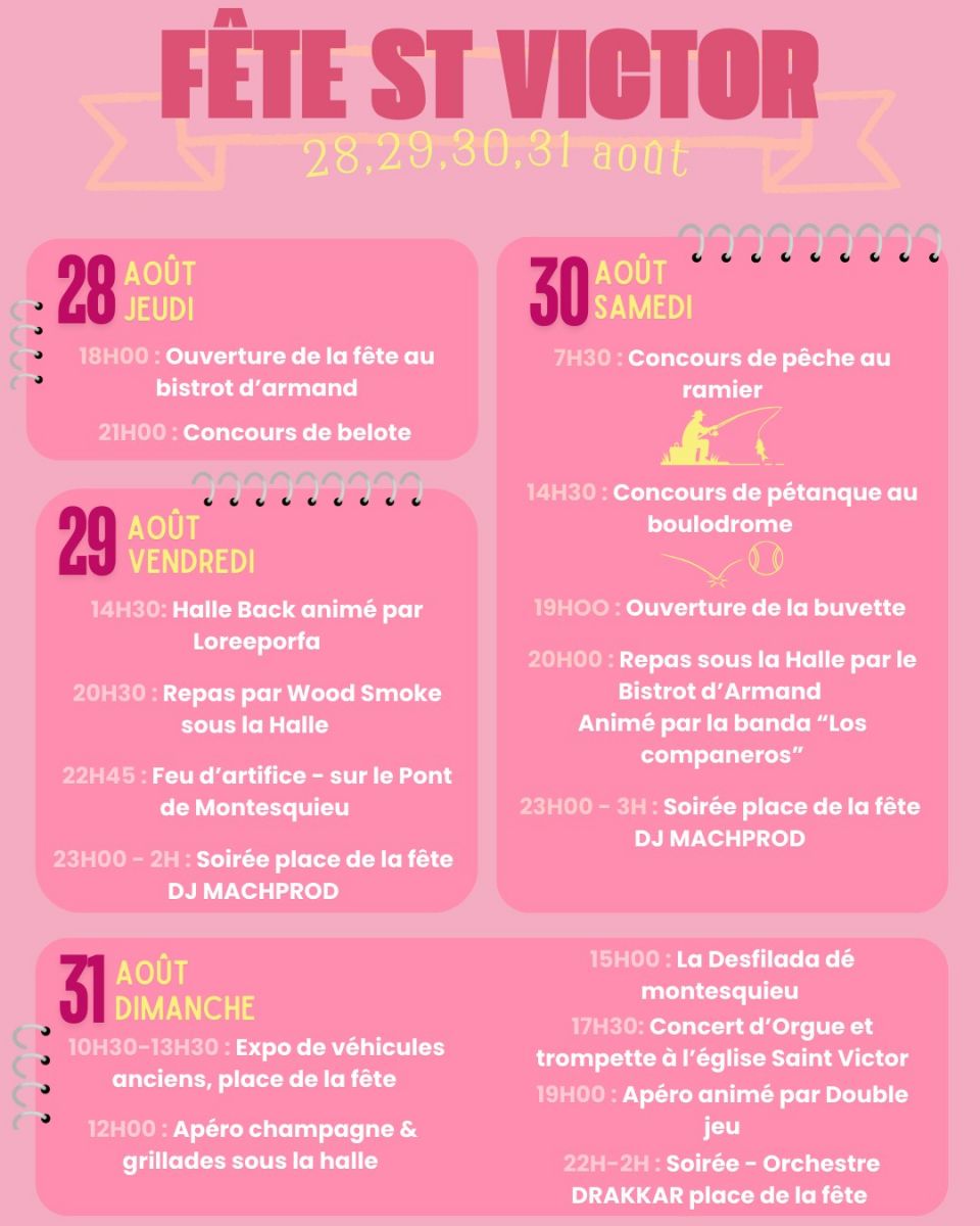 FÊTE ST VICTOR