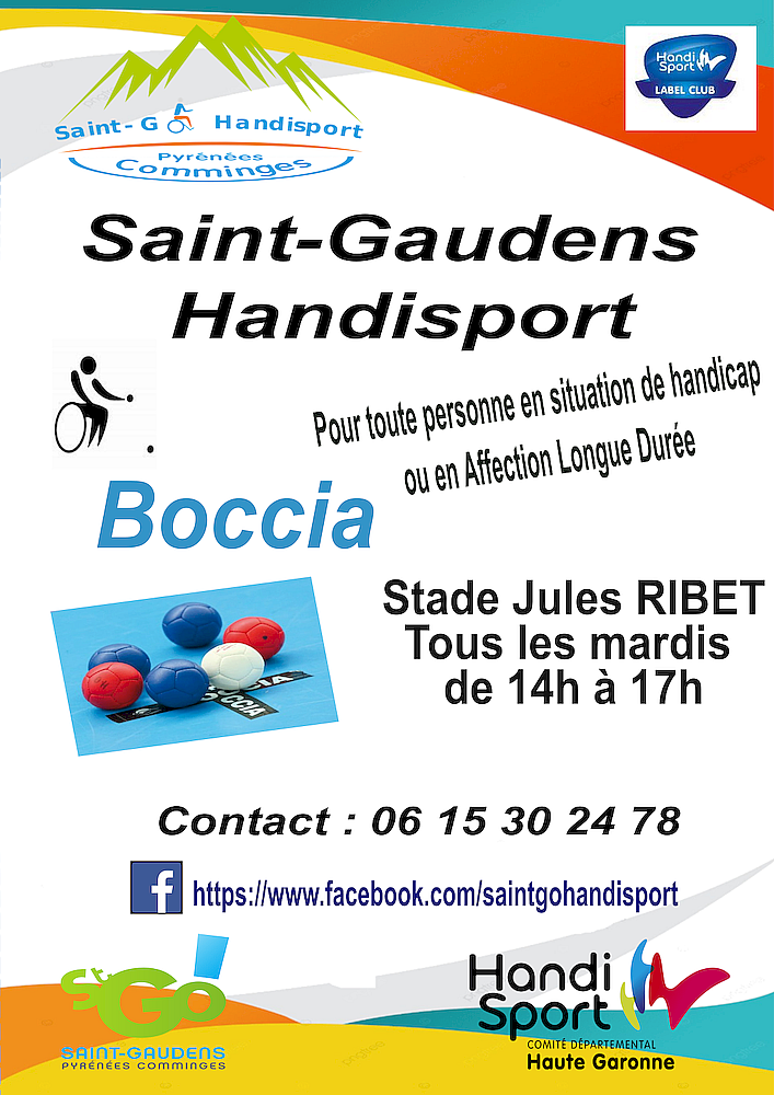 Saint-Go Handisport - Séances de Boccia