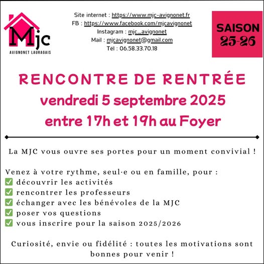 RENCONTRE DE RENTREE