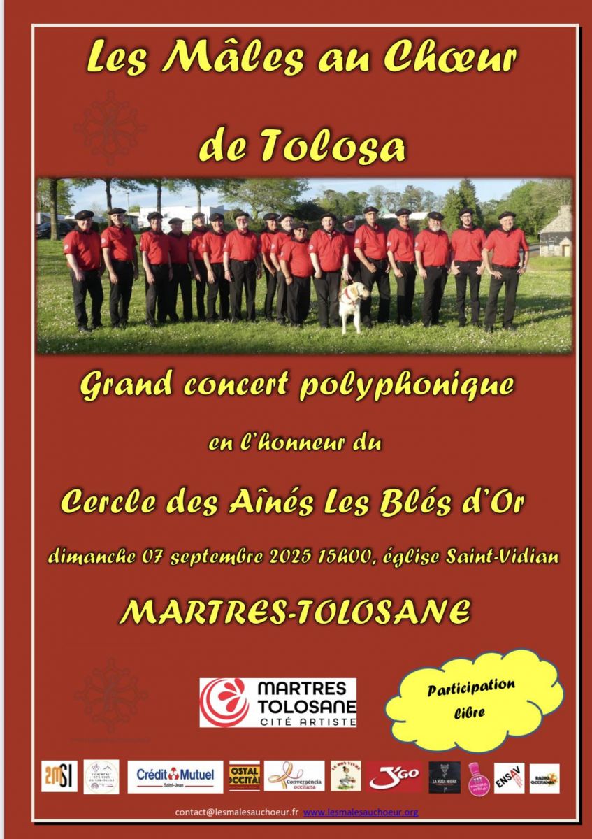 LES MÂLES AU CHOEUR DE TOLOSA