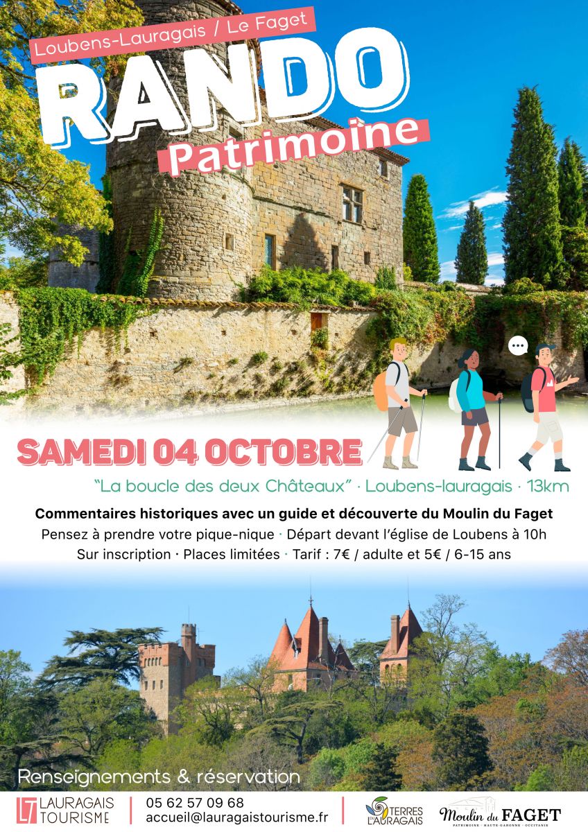 RANDO"NATURE & PATRIMOINE" DES DEUX CHÂTEAUX