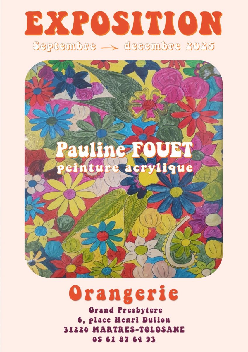 PAULINE FOUET - PEINTURE ACRYLIQUE