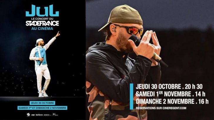 CINE CONCERT : JUL, LE CONCERT DU STADE DE FRANCE