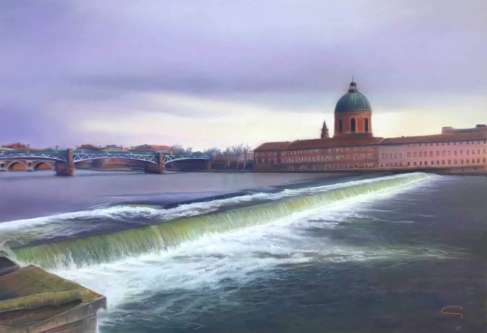 EXPOSITION "CHEMINS DE PASTEL" PAR GÉRARD CASTAING