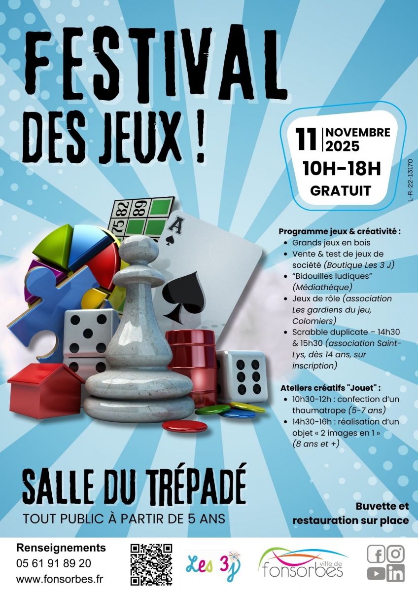 FESTIVAL DES JEUX