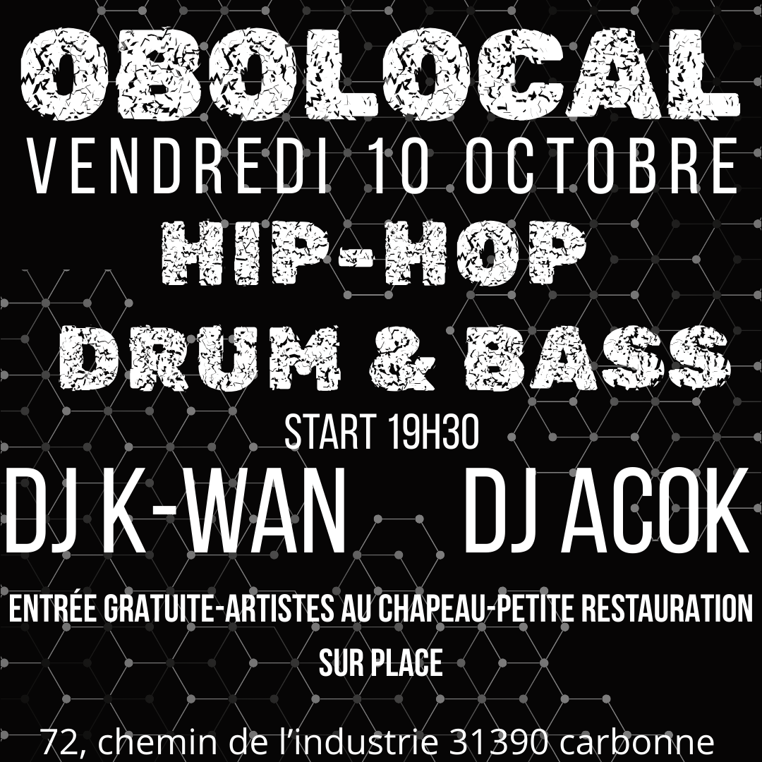 SOIRÉE HIP-HOP/DRUM & BASS