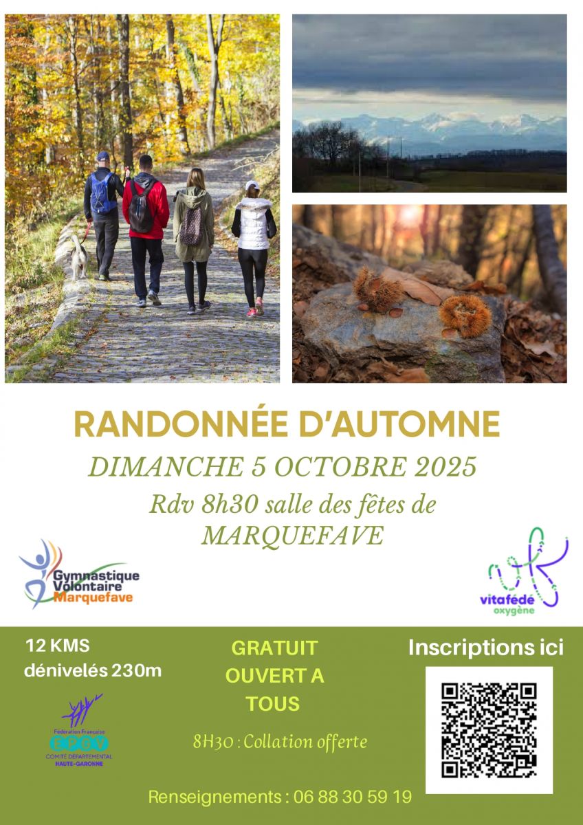 RANDONNÉE D'AUTOMNE