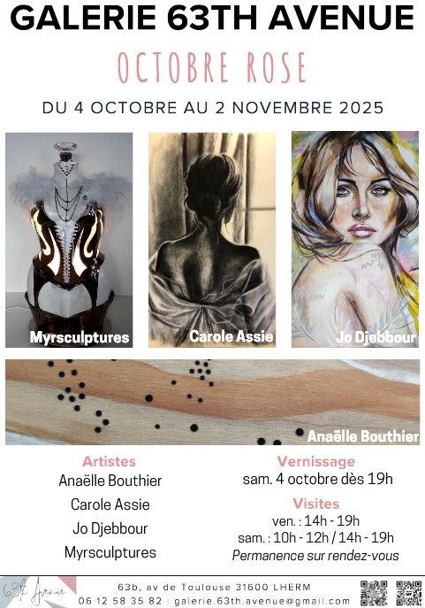 GALERIE 63TH AVENUE - OCTOBRE ROSE